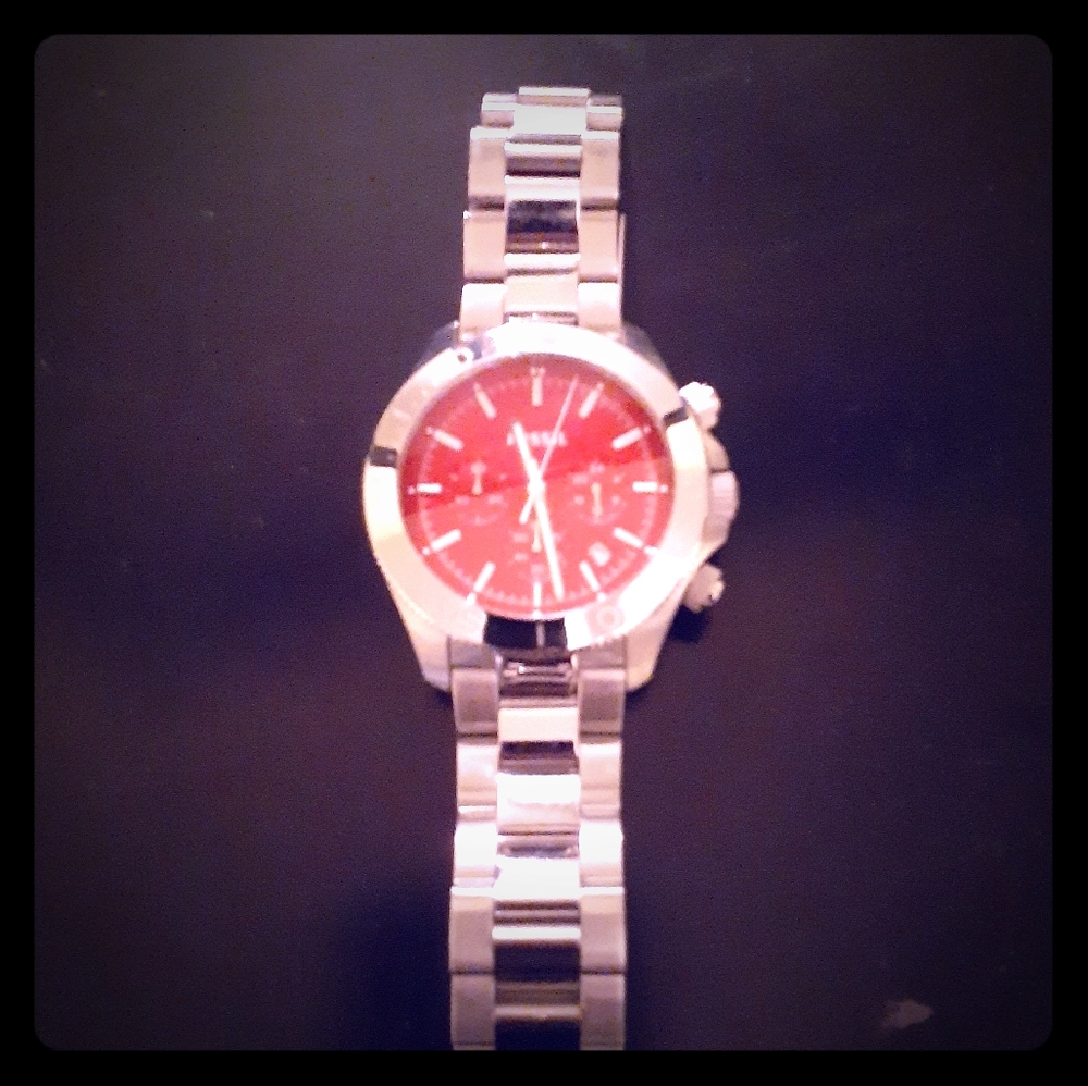 Stainless Steel Fossil Watch CH2268